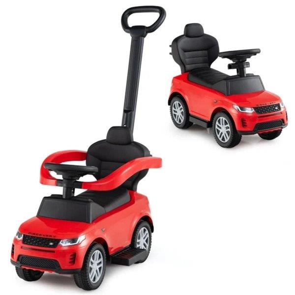 Su rankena stumiama vaiko mašina Discovery 3-in-1